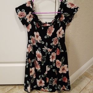 Floral off the shoulder Dress